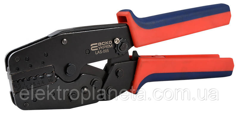 LAS-005 обжимний інструмент для наконечників (універсальний зі змінними насадками) A0170010060, фото 1