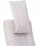 Кресло для масажу шиацу біла штучна шкіра, фото 5