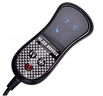 Кресло для масажу шиацу біла штучна шкіра, фото 6