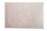 Махровое полотенце Arya Ножки 50x70 см Бежевый