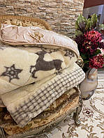 Одеяло зимнее Casablanket шерстяное Pure Wool 200х210 Бежевый