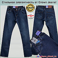 Джинсы мужские классические с косыми карманами бренд Crown