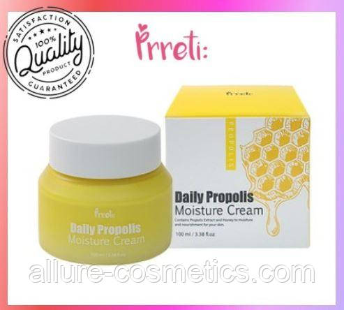 Крем для обличчя з прополісом PRRETI Daily Propolis Moisture Cream 100ml