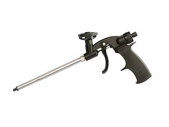 Пістолет для монтажної піни з тефлоновим покриттям голки, трубки і тримача балону INTERTOOL PT-0605