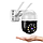 IP-камера 2MP Wi-Fi WHD822B корпус A8 додаток iCSee Вулична, поворотна з автостеженням та блоком живлення, фото 3