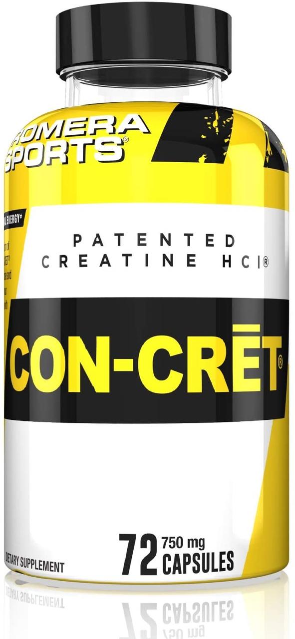 Креатин гідрохлорид ProMera Sports CON-CRET 72 капсули