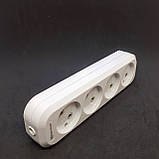 Колодка 4 гнізда для подовжувача без заземлення EH-2132, фото 2