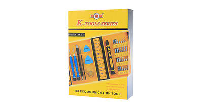 Набір інструментів K-TOOLS 1252-38PCS-IN-1 CR-V (Оригінал), фото 3