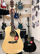 Електроакустична гітара FENDER CD-60SCE NAT WN, фото 4