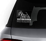 Наклейка на авто/авто Шотландський тер'єр / скотчтерьер на борту (Scottish terrier on Board), фото 2