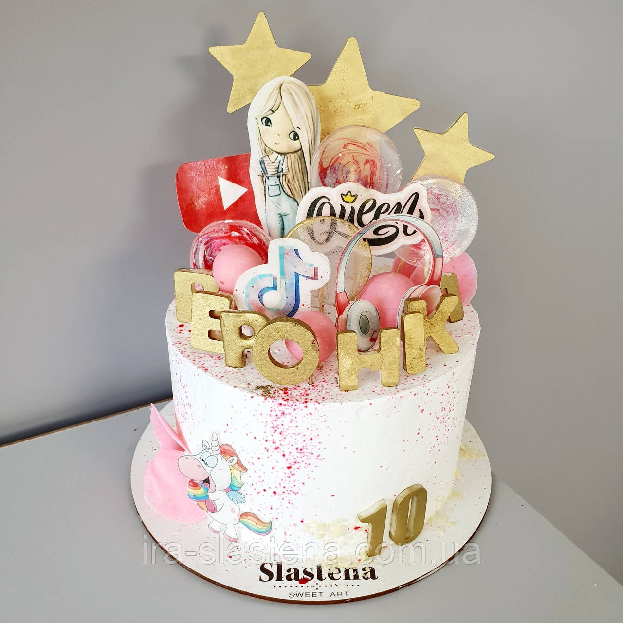 Дитячий Торт Майнкрафт (кремовий без мастики), фото 1