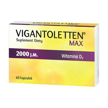 Vigantoletten Max 2000 j.m. - для імунної системи, кісток і м'язів, 60 шт.