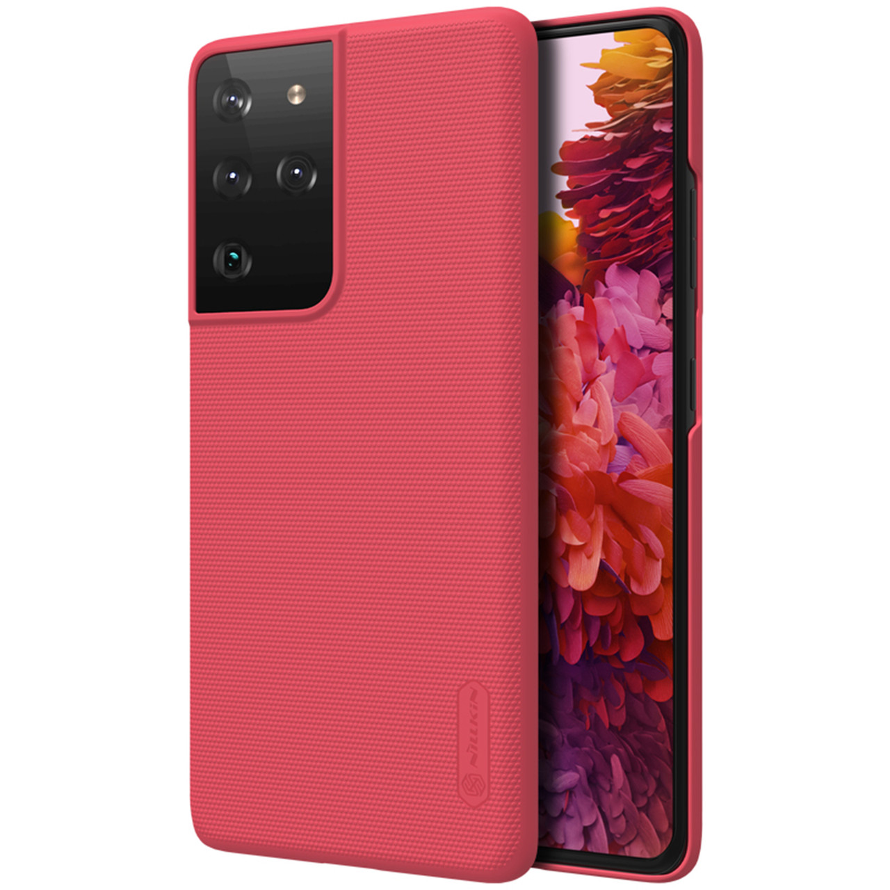 Захисний чохол Nillkin для Samsung Galaxy S21 Ultra Super Frosted Shield Red Червоний