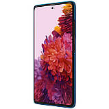 Захисний чохол Nillkin для Samsung Galaxy S21 Ultra Super Frosted Shield Blue Синій, фото 6