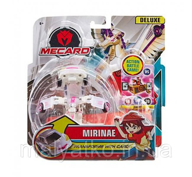 Машина-трансформер Mecard Mirinae Deluxe Mecardimal Мекард робот машинка Миринай