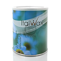 Теплый воск для депиляции в банке Italwax Азулен (Azulene), 800 мл