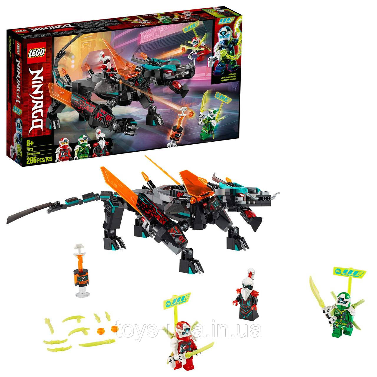 Лего LEGO 71786 Крижаний дракон Зейна Ninjago Zanes Ice Dragon
