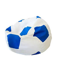 Крісло мішок Тіа-Спорт М'яч футбольний синій з білим