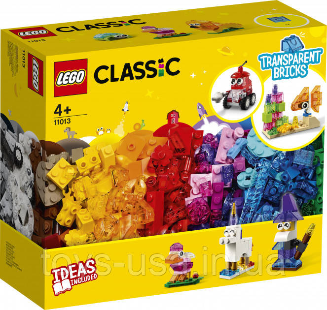 Лего Lego Classic Прозорі кубики 11013, фото 1