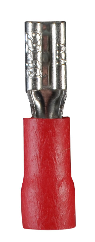Ізольований наконечник (розетка) 0.5-1.5 кв.мм. розміром-2.8х0.3мм червоний (1 шт.) [A0060020009] FDD 1.25-110 АСКО