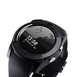 Smart годинник V8 + камера, black, фото 4