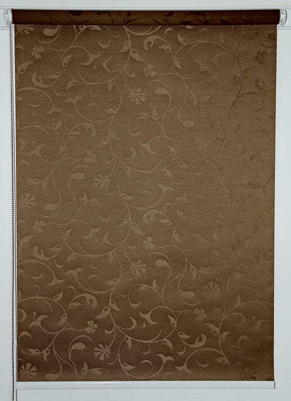 Рулонна штора Ольга Шоколад