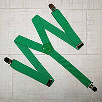 Підтяжки підліткові для брюк 25-ка Y унісекс ,  світло-зеленого (трава) кольору
