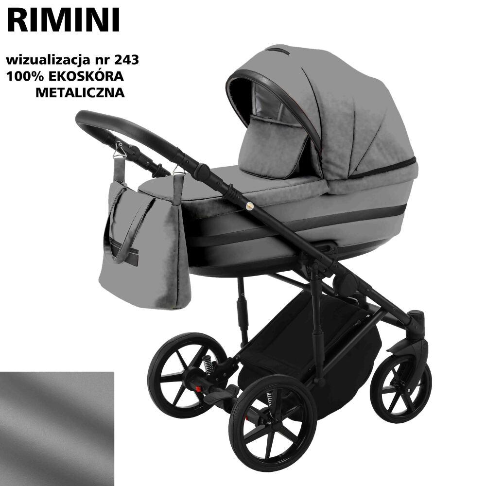 Дитяча універсальна коляска 2 в 1 Adamex Rimini Eco RI-243