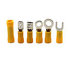 Набір клем із ізоляцією 180 шт. (18 видів клем) в одному наборі., фото 4