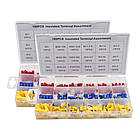 Набір клем із ізоляцією 180 шт. (18 видів клем) в одному наборі., фото 7