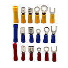 Набір клем із ізоляцією 180 шт. (18 видів клем) в одному наборі., фото 9