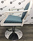 Перукарське крісло Mozart White, фото 6