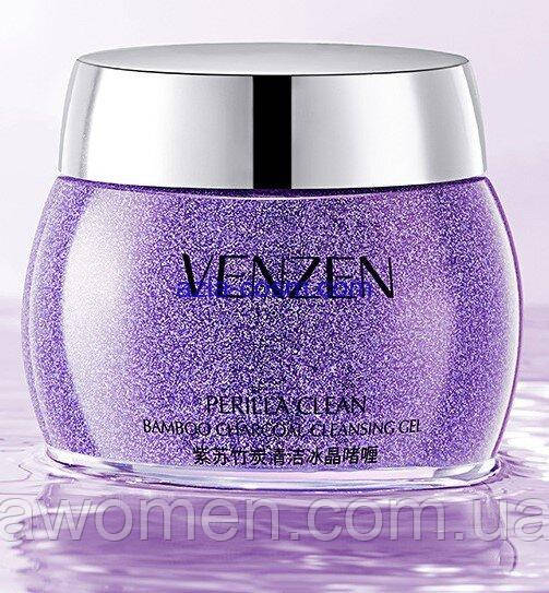 Ніжний гель для очищення обличчя Images Crystal Ice Gel з кунжутним маслом і бамбуковим деревним вугіллям 100 g