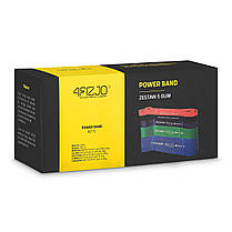 Еспандер-петля (резинка для фітнесу і спорту) 4FIZJO Power Band 5 шт 6-46 кг 4FJ0001, фото 2