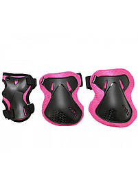 Комплект захисний SportVida SV-KY0006-L Size L Black/Pink