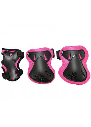 Комплект захисний SportVida SV-KY0006-L Size L Black/Pink, фото 2