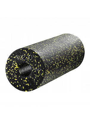 Масажний ролик (валик, роллер) гладкий 4FIZJO EPP PRO+ 45 x 14.5 см 4FJ0089 Black/Yellow, фото 2