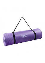 Килимок (мат) для йоги та фітнесу 4FIZJO NBR 1.5 см 4FJ0151 Violet, фото 3