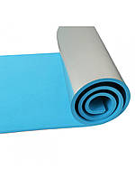 Килимок туристичний (каремат) SportVida Alu EVA 1 см SV-EZ0012 Blue, фото 2