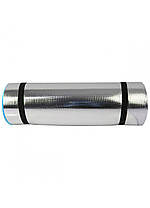Килимок туристичний (каремат) SportVida Alu EVA 1 см SV-EZ0012 Blue, фото 3