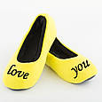 Капці балетки Love You, фото 3