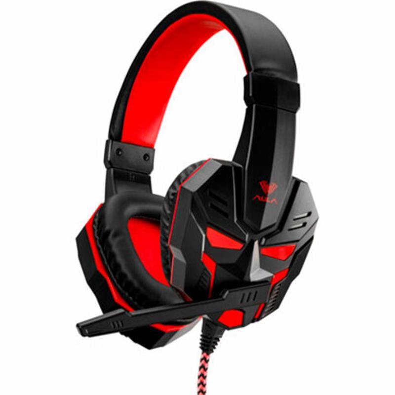 Гарнітура Aula Prime Basic Red Gaming (6948391232652)