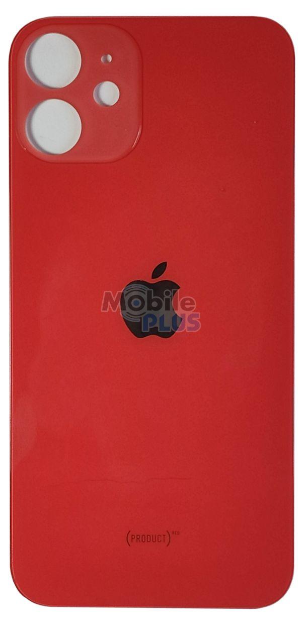 Скло задньої кришки для Apple iPhone 12 mini Red Orig, фото 1