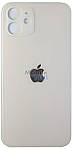 Скло задньої кришки для Apple iPhone 12 White Orig