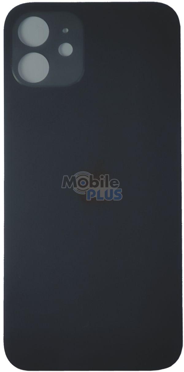 Скло задньої кришки для Apple iPhone 12 Orig Black