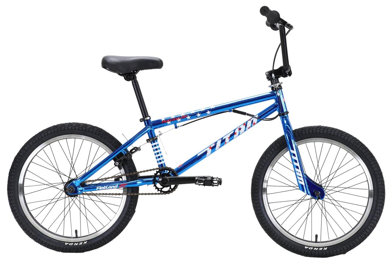 Трюковий Велосипед Titan 20" BMX Flatland LIGHT Рама-10" Синій