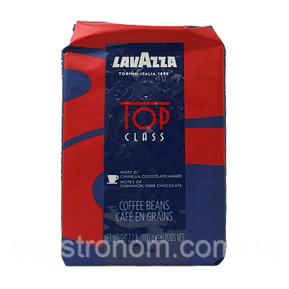 Кава Топ клас (зерно) Лавацца Lavazza Top class 1kg 6шт/ящ (Код: 00-00000295)