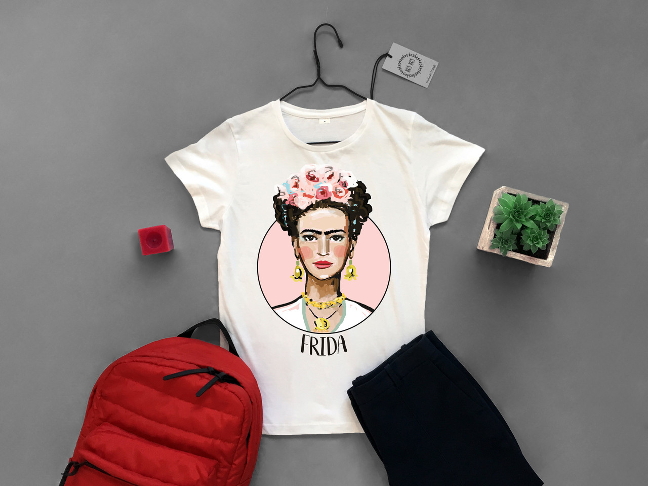 Футболка YOUstyle Frida15 0565 S White