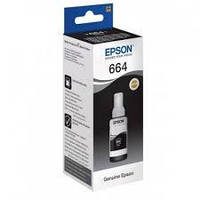Чорнило Epson 664 Black (L100/110/120/132/200/210/222/300/312/350/355/362/366/456/550/555/566/1300) 70мл