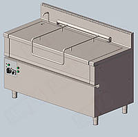 Сковорода электрическая промышленная на 96 л. Orest EFPT-A-96L с автоподъемником
